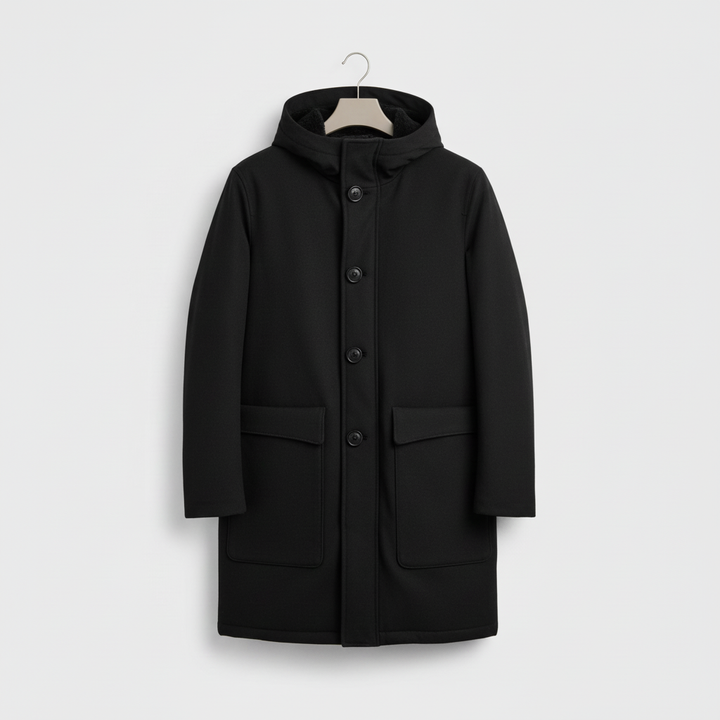 Marcello Fleece Hooded Coat