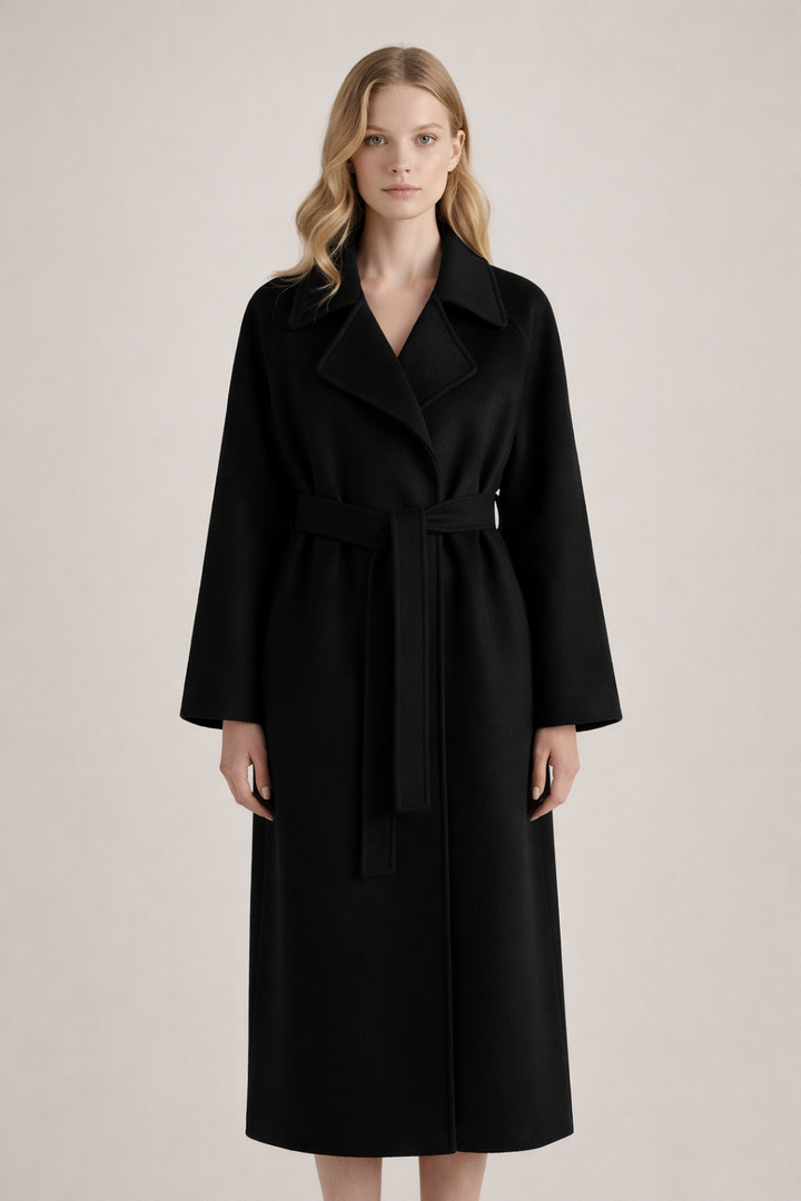 Lenora Belted Wrap Coat