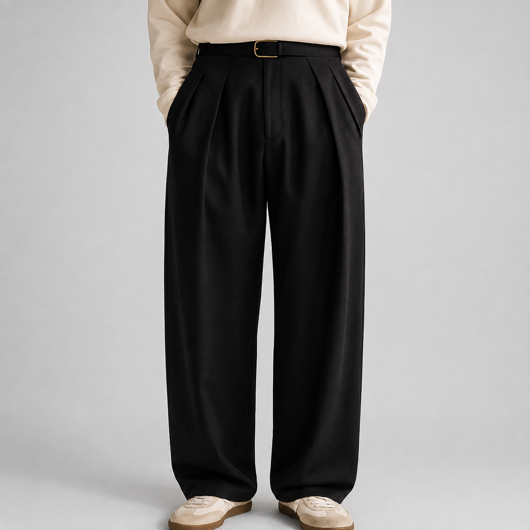 Ellery Pleated Front Trousers