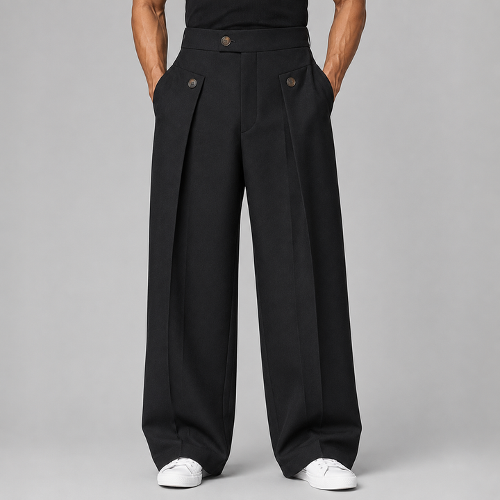 Holt Pleated Front Trousers
