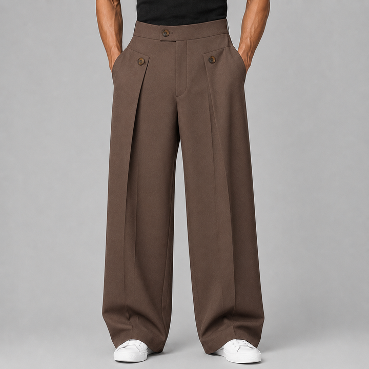 Holt Pleated Front Trousers