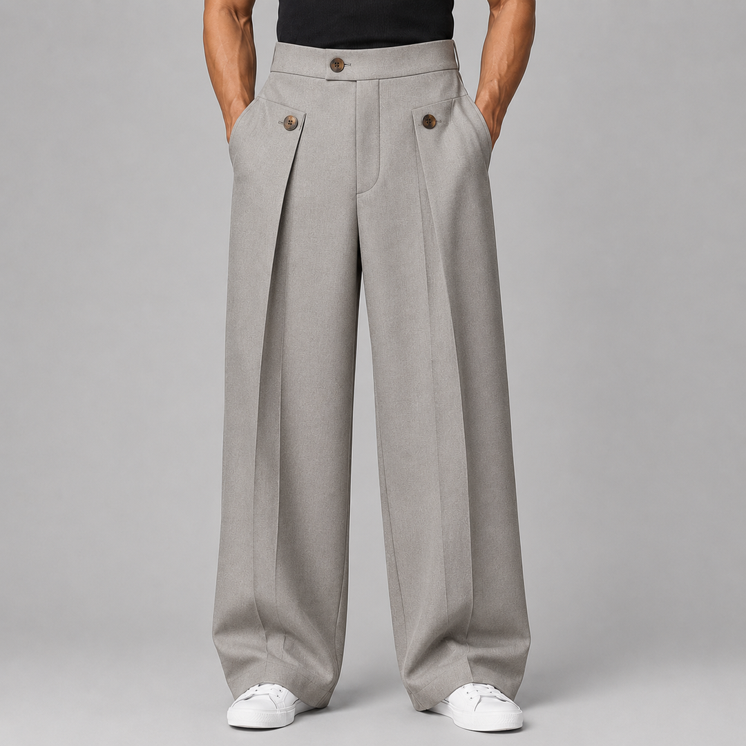 Holt Pleated Front Trousers