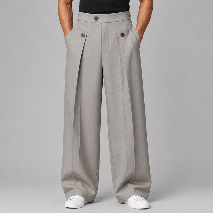 Holt Pleated Front Trousers