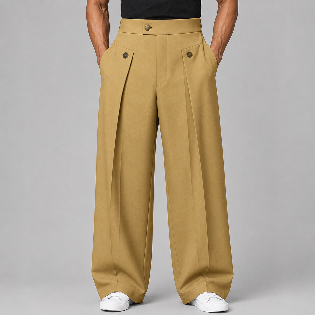 Holt Pleated Front Trousers