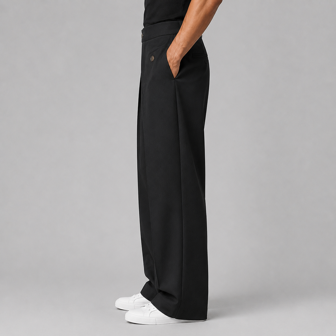 Holt Pleated Front Trousers