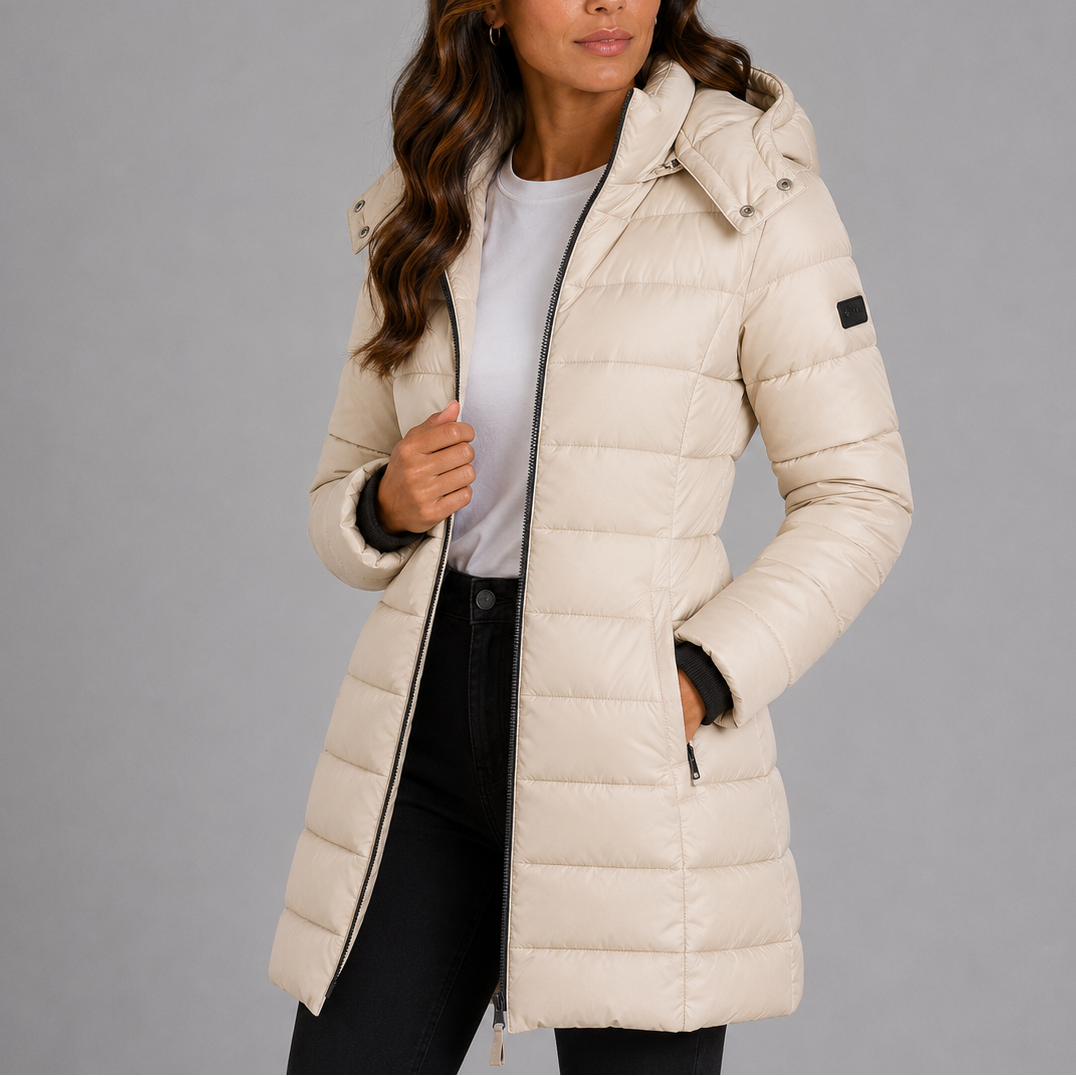 Seraphine Channel Quilted Puffer