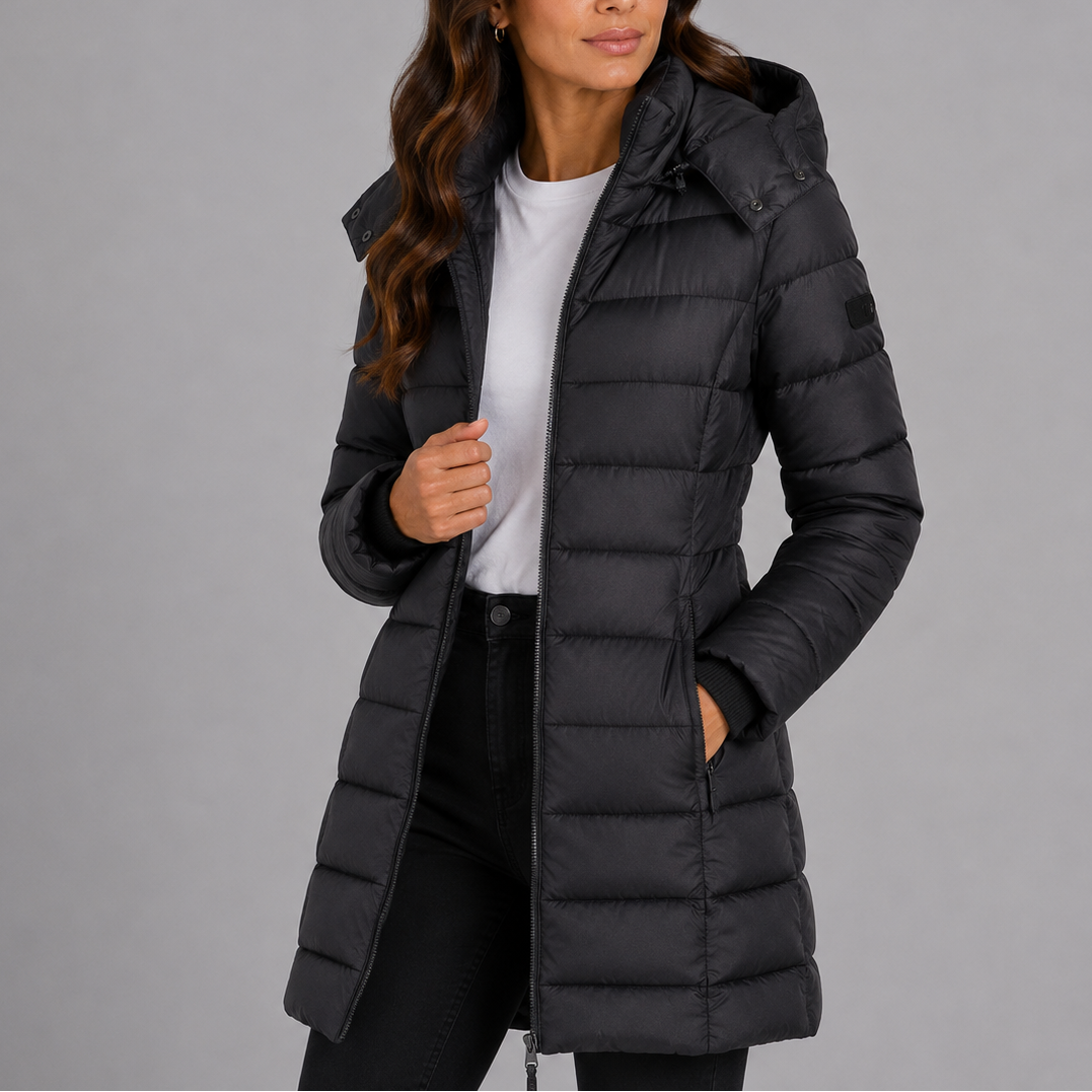 Seraphine Channel Quilted Puffer
