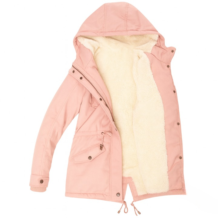 Amelia Fur Hooded Jacket