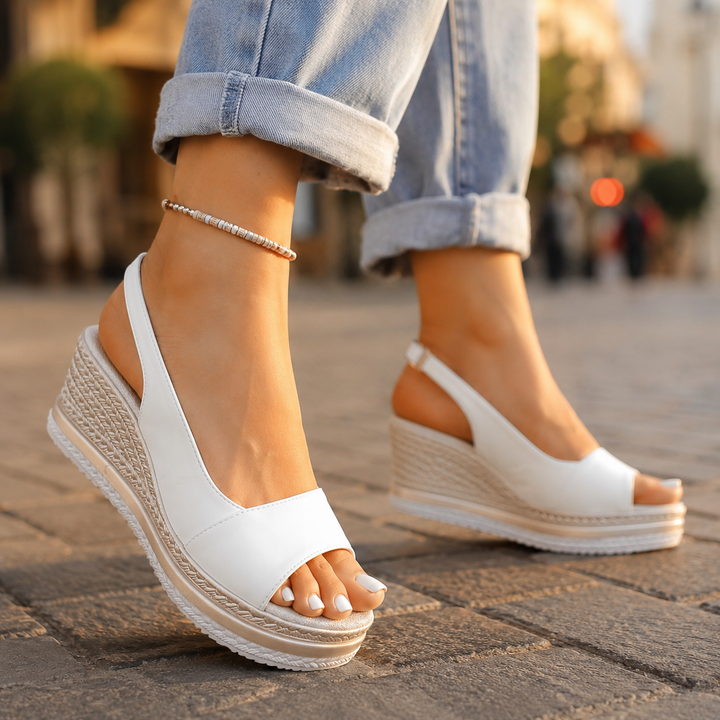 Avendra Orthopedic Slingback Wedge Sandals