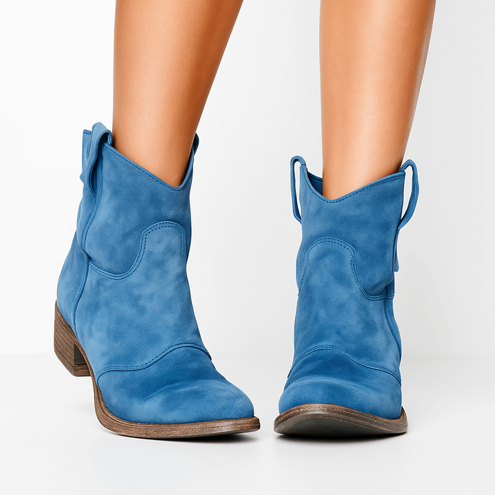 Aubrey Leather Ankle Boots