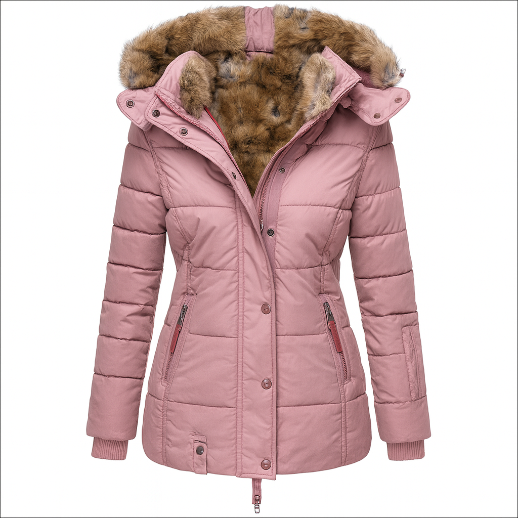 Michalea Fur Hooded Jacket
