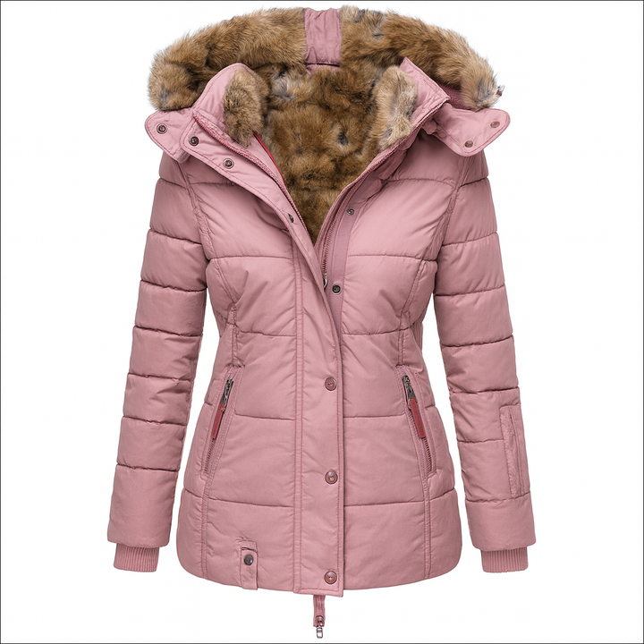 Michalea Fur Hooded Jacket