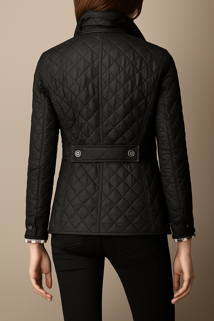 Madona Quilted Button Jacket