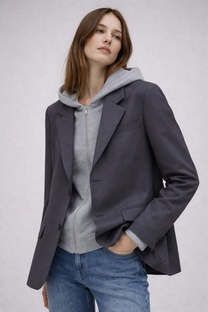 Morgan Hooded Blazer