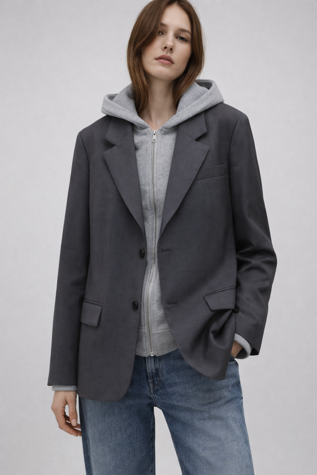 Morgan Hooded Blazer
