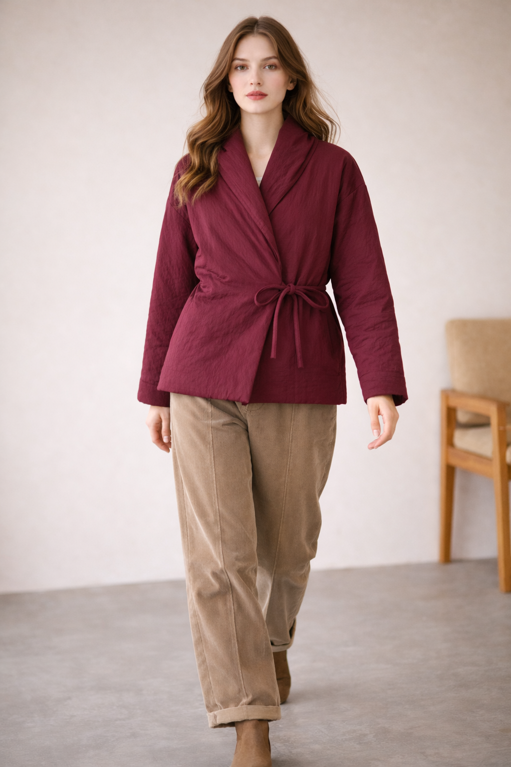 Camellia Padded Jacket