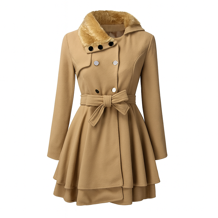 Lennon Wool Flare Coat