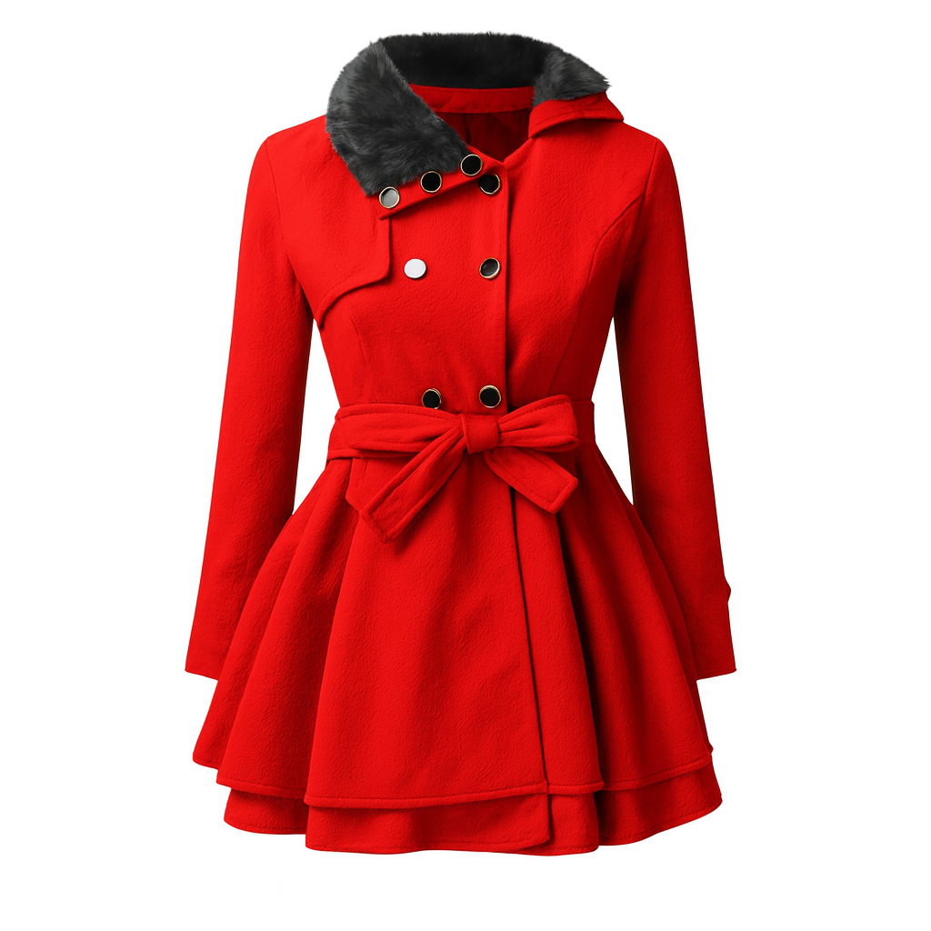 Lennon Wool Flare Coat