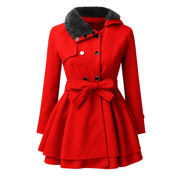 Lennon Wool Flare Coat