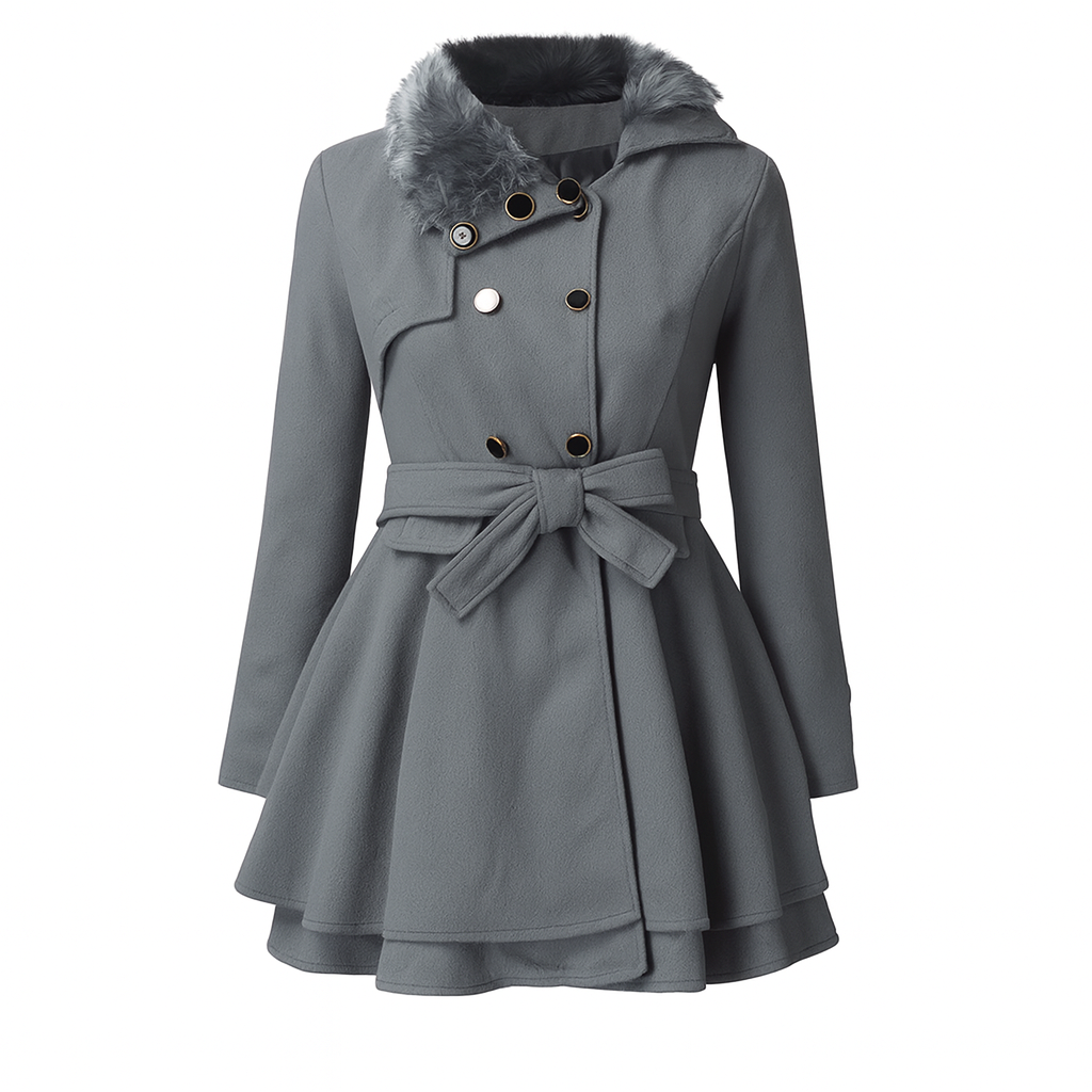 Lennon Wool Flare Coat