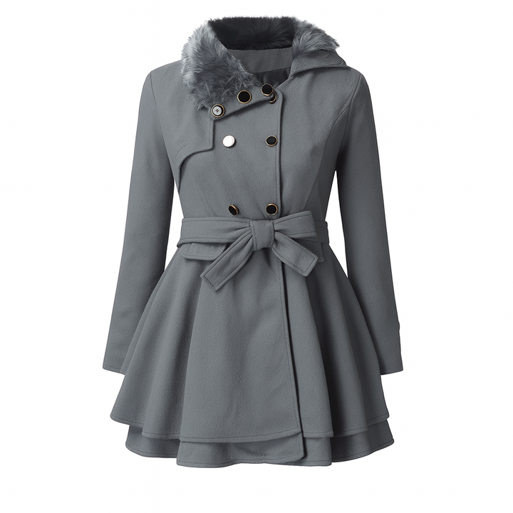 Lennon Wool Flare Coat