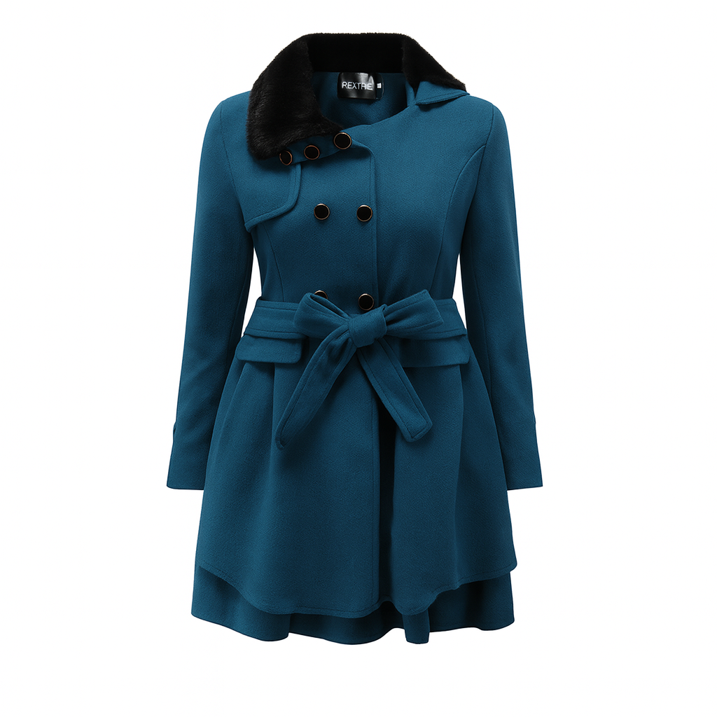 Lennon Wool Flare Coat