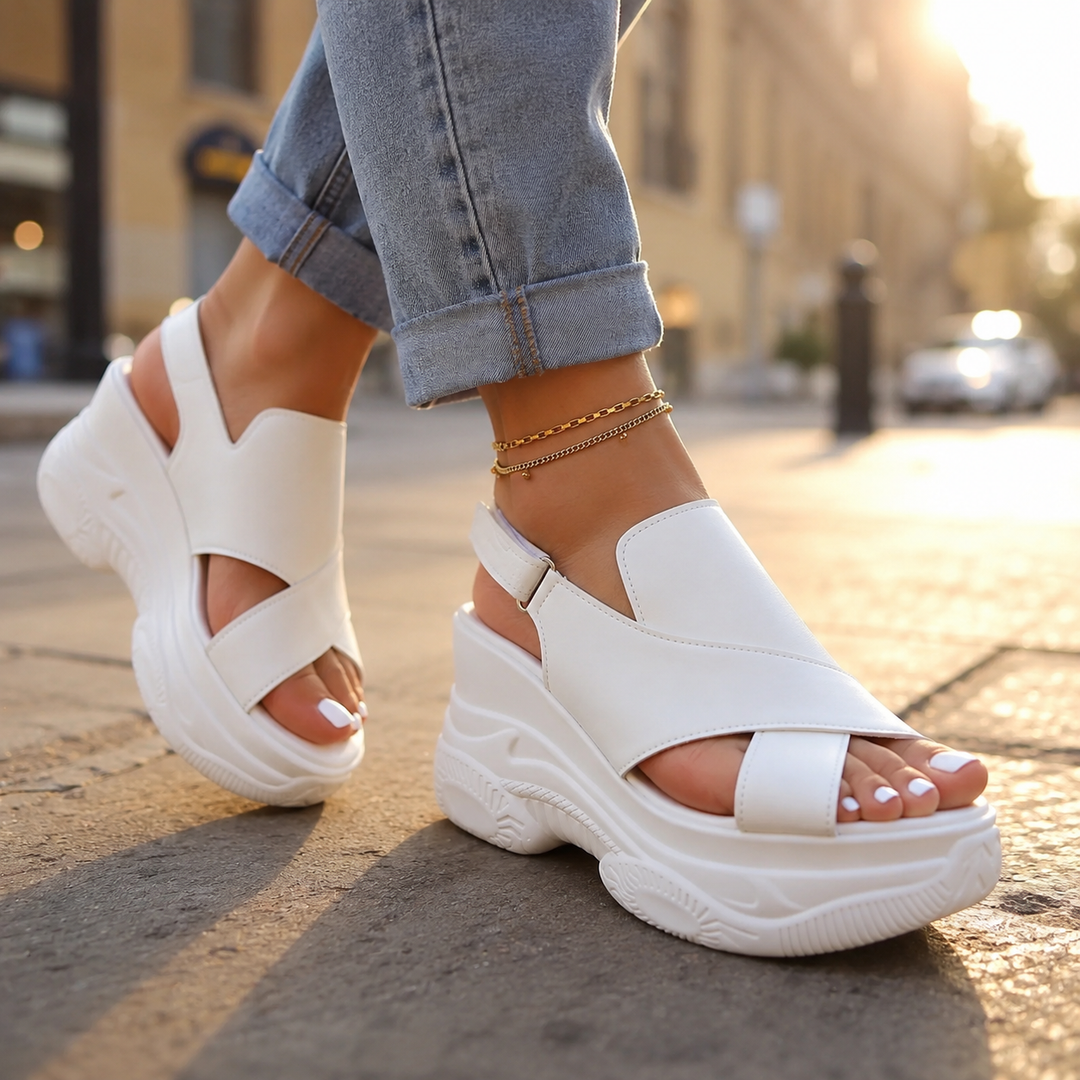 Danica Orthopedic Chunky Sole Sandals