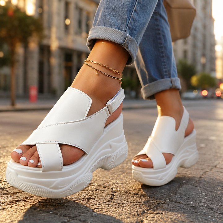 Danica Orthopedic Chunky Sole Sandals