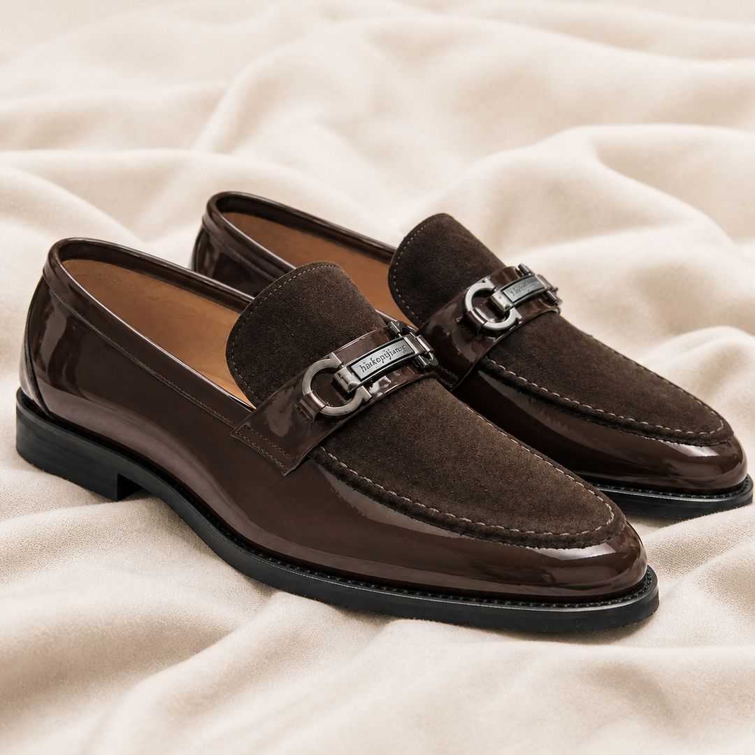 Davidson Metal Accent Casual Loafers
