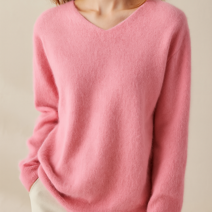 Ortega Mink Cashmere Pullover