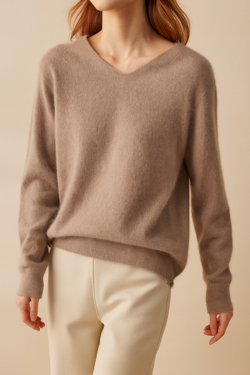 Ortega Mink Cashmere Pullover