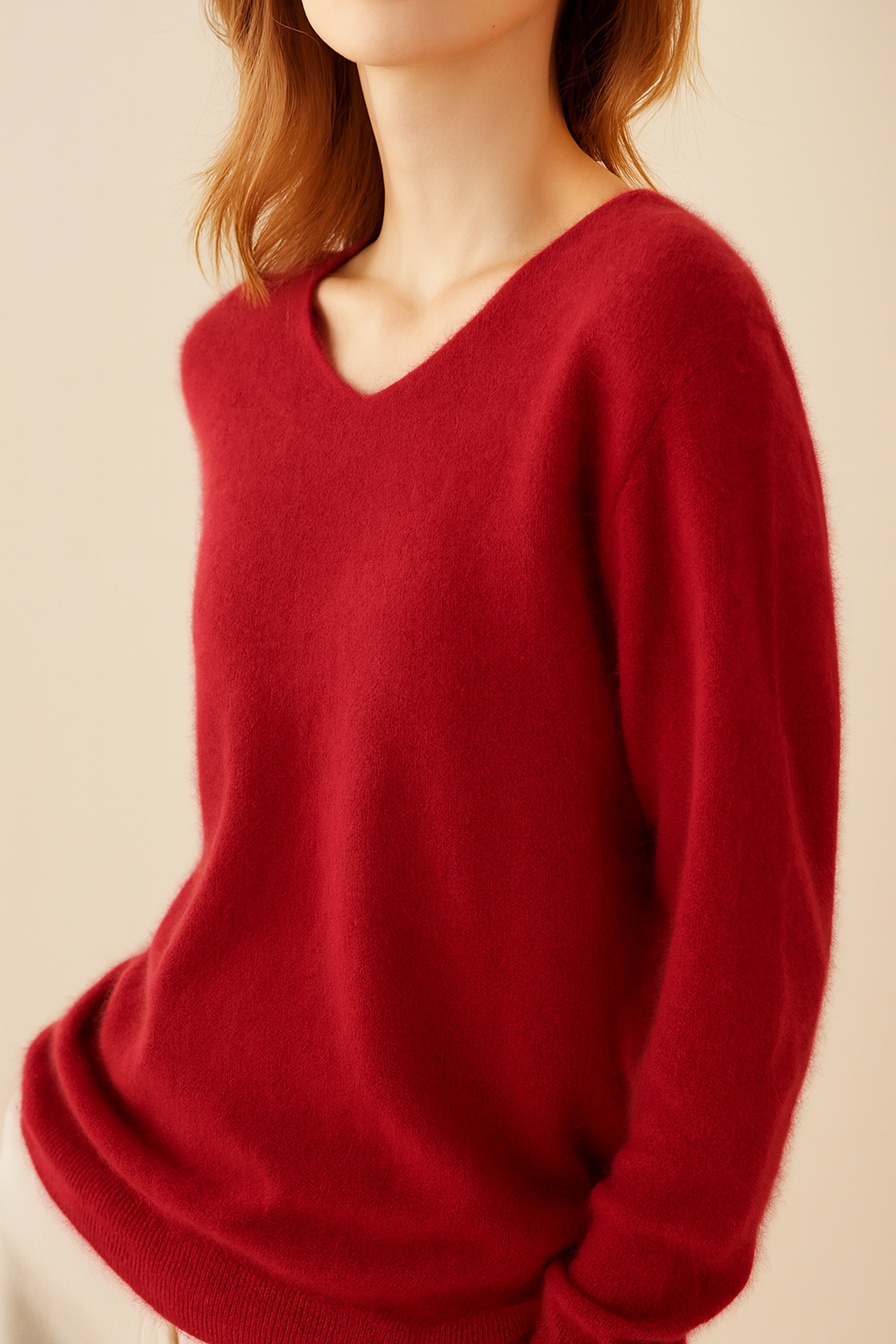 Ortega Mink Cashmere Pullover