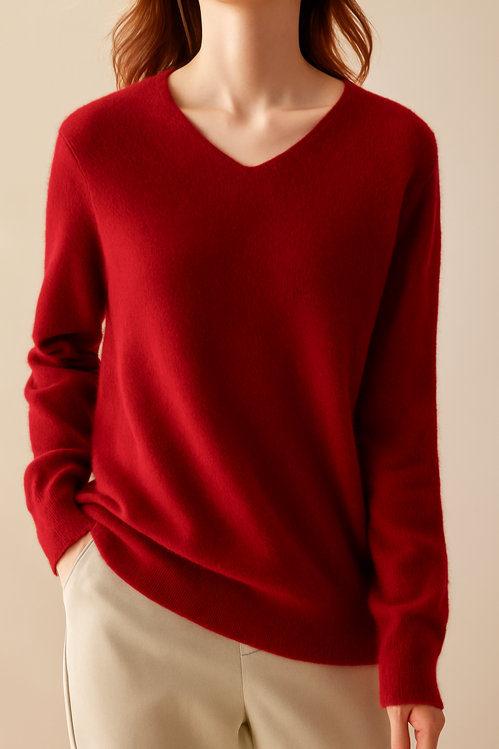 Ortega Mink Cashmere Pullover