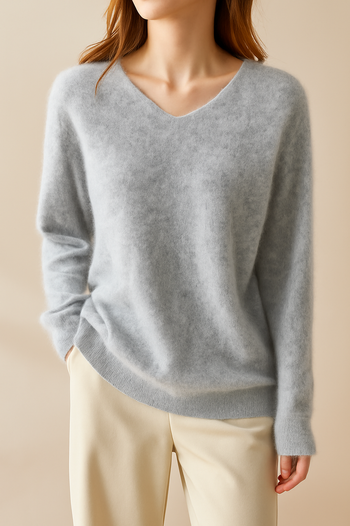Ortega Mink Cashmere Pullover