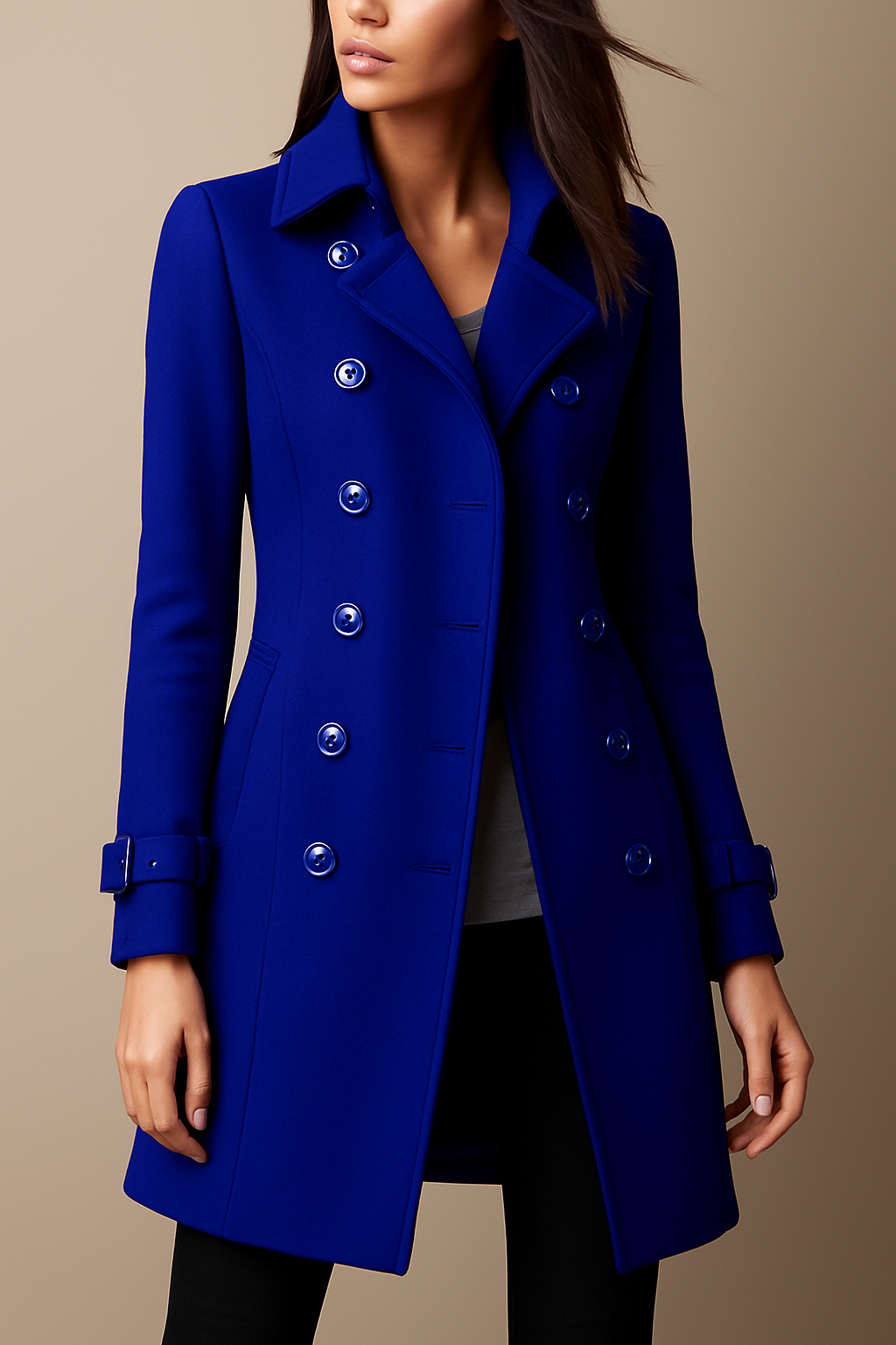 Isabella Double Breasted Trench Coat