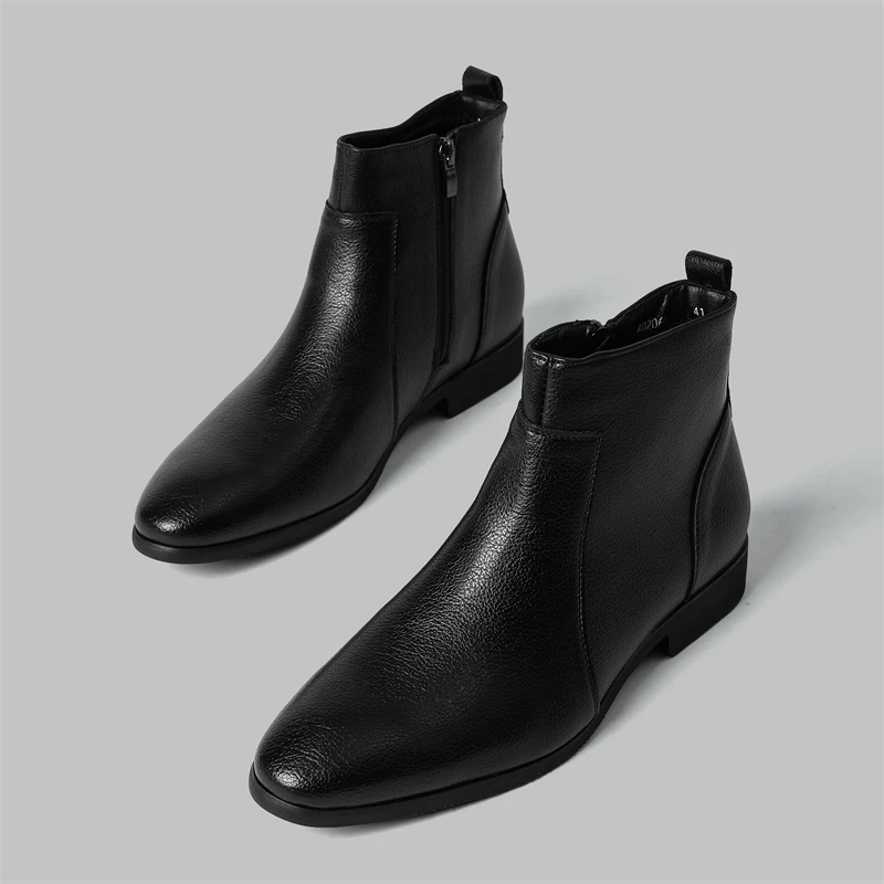 Quentin Leather Chelsea Boots