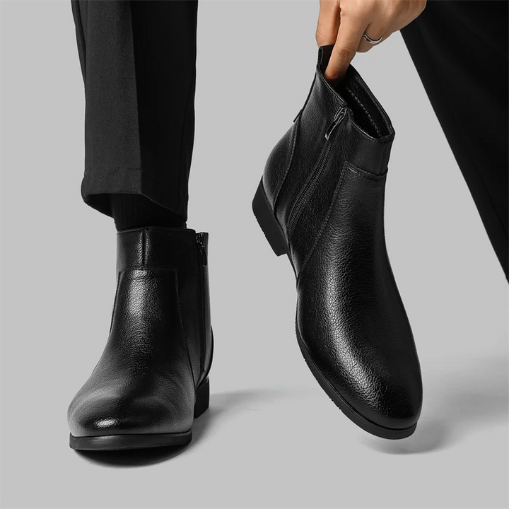 Quentin Leather Chelsea Boots