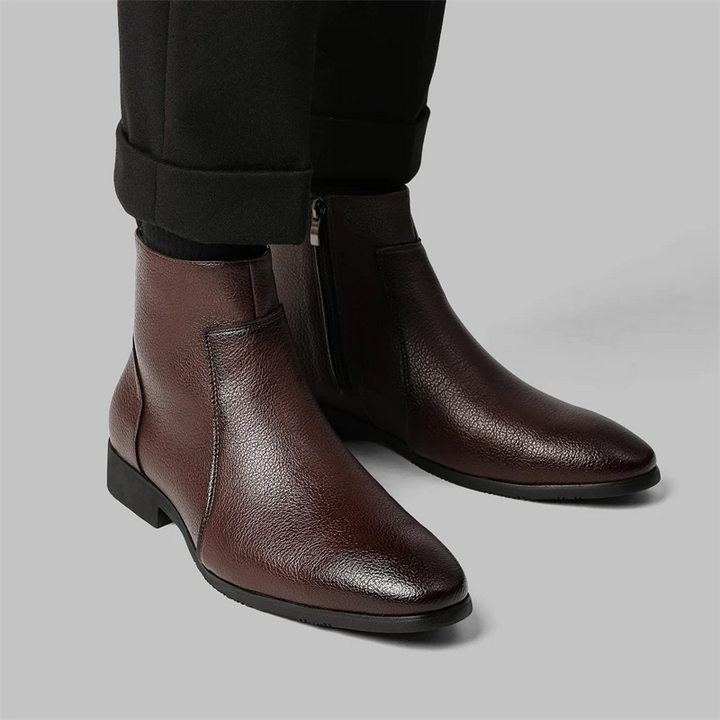Quentin Leather Chelsea Boots