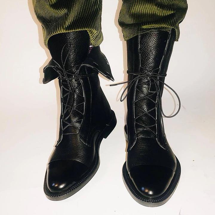 Kinsley Elegant Lace-Up Ankle Boots