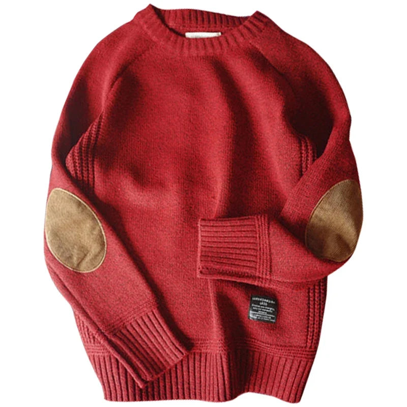 Dorian Elbow Patch Sweater
