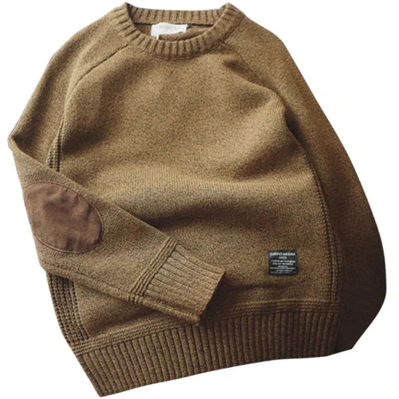 Dorian Elbow Patch Sweater
