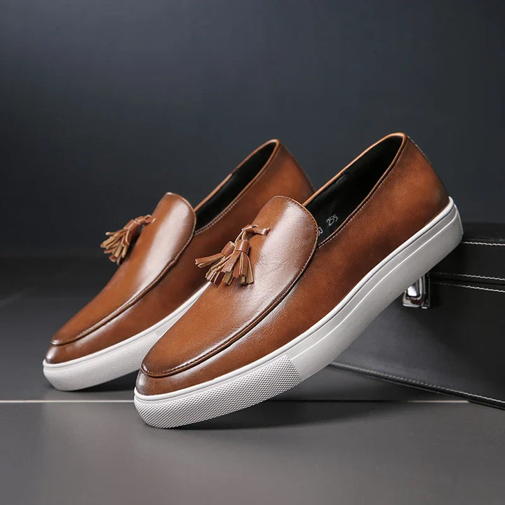 Finnian Tasseled Leather Loafer