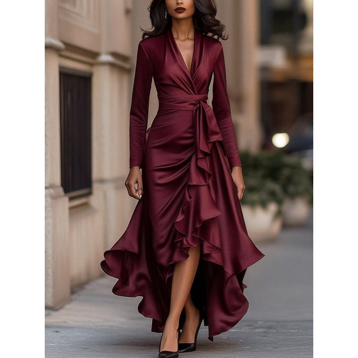 Margaux Wrap Front Maxi Dress