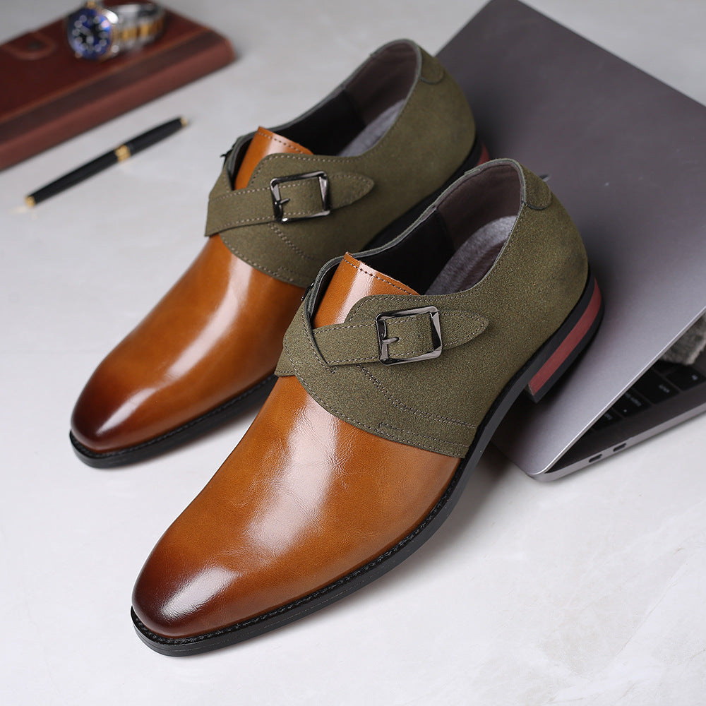 Palmero Leather Buckle Loafers