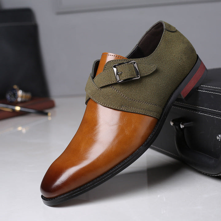 Palmero Leather Buckle Loafers