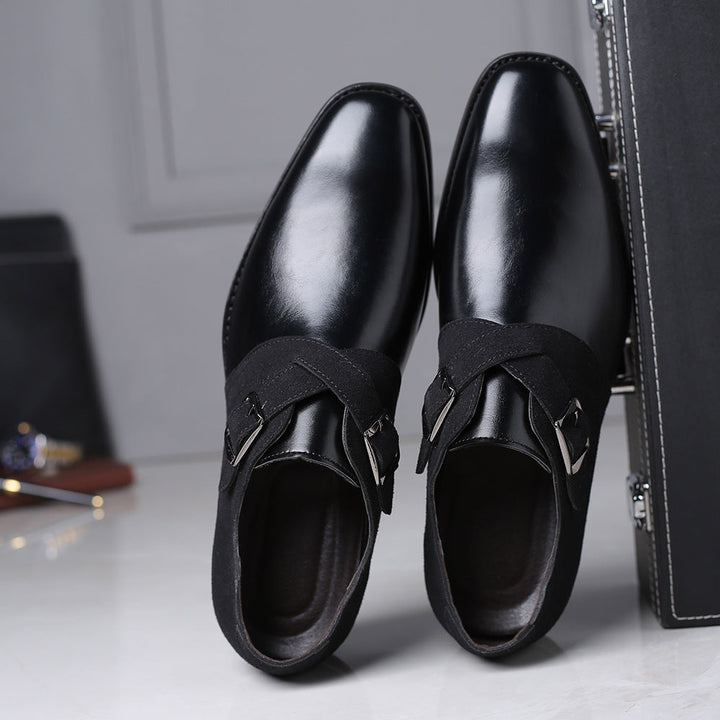 Palmero Leather Buckle Loafers