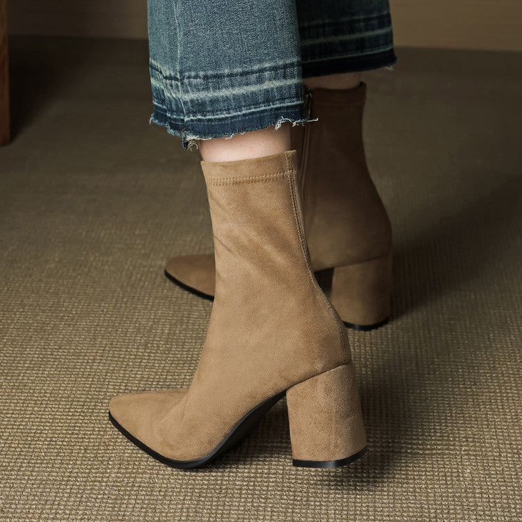 Shakira Suede Boots