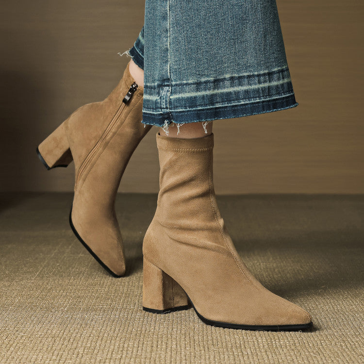 Shakira Suede Boots