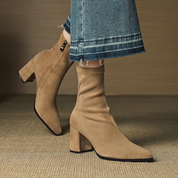 Shakira Suede Boots