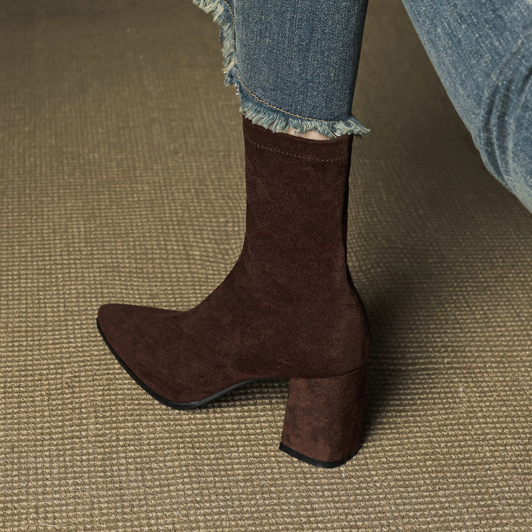 Shakira Suede Boots